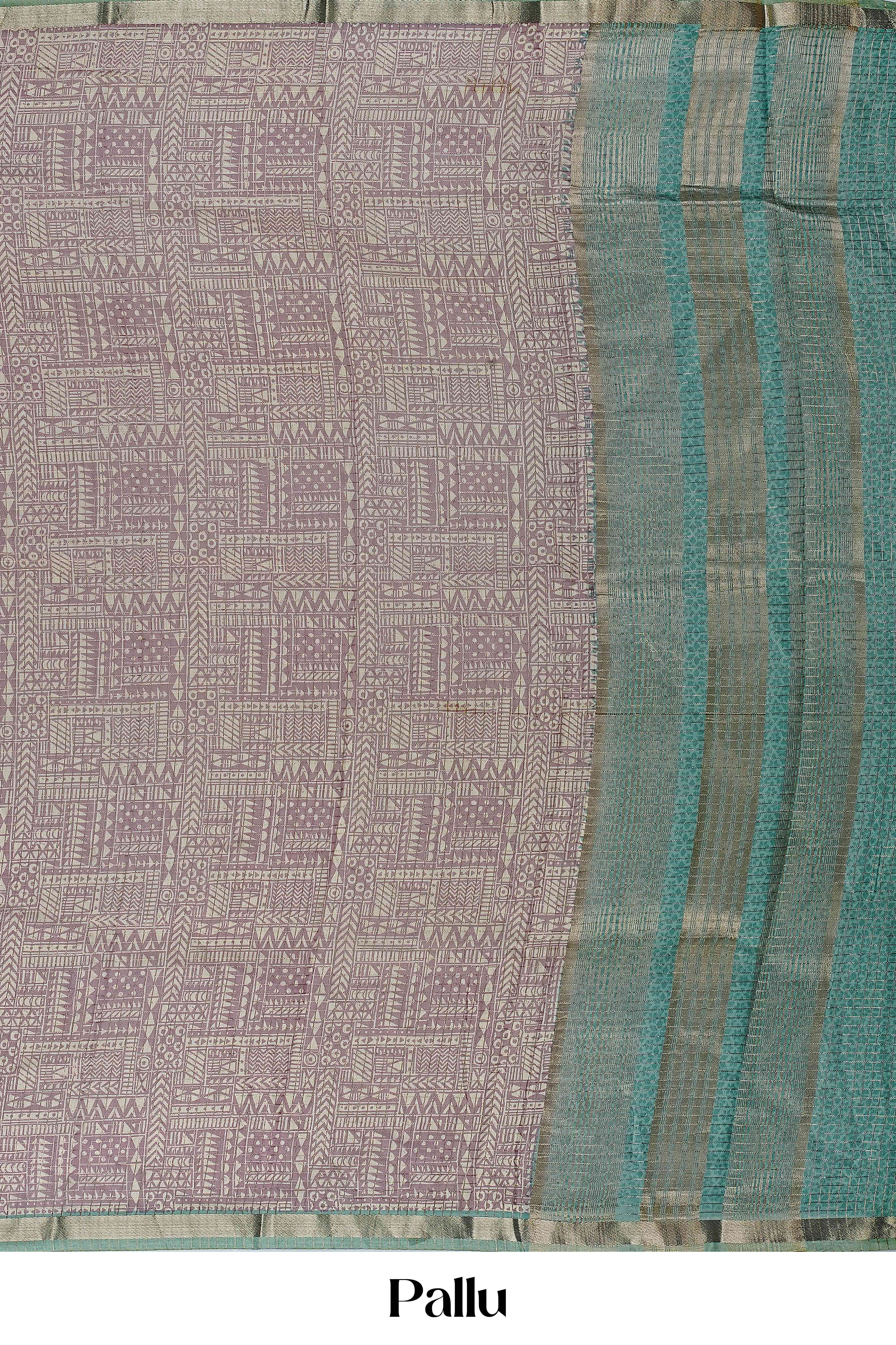 Ethnic charm pallu