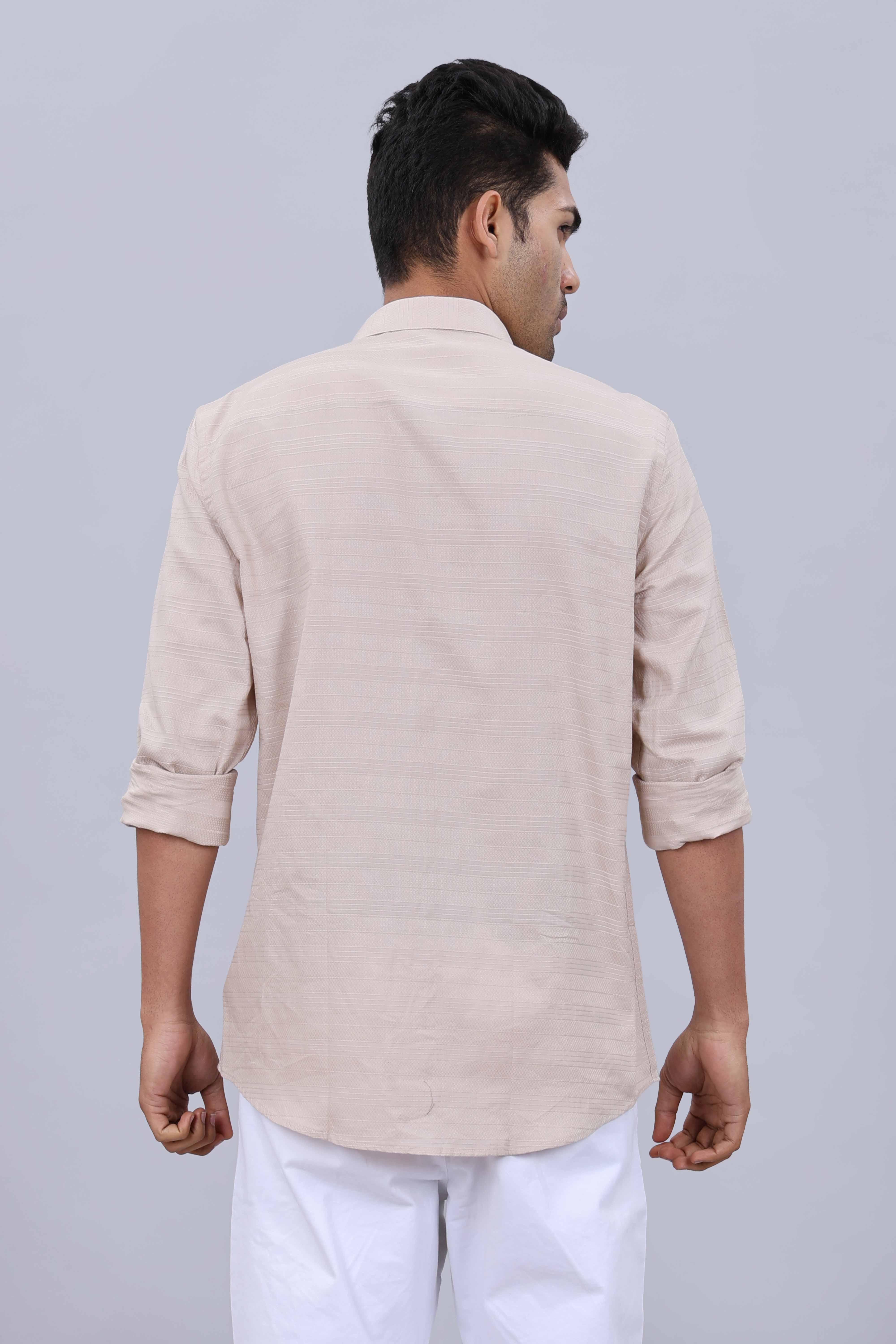Everyday satin casual shirt