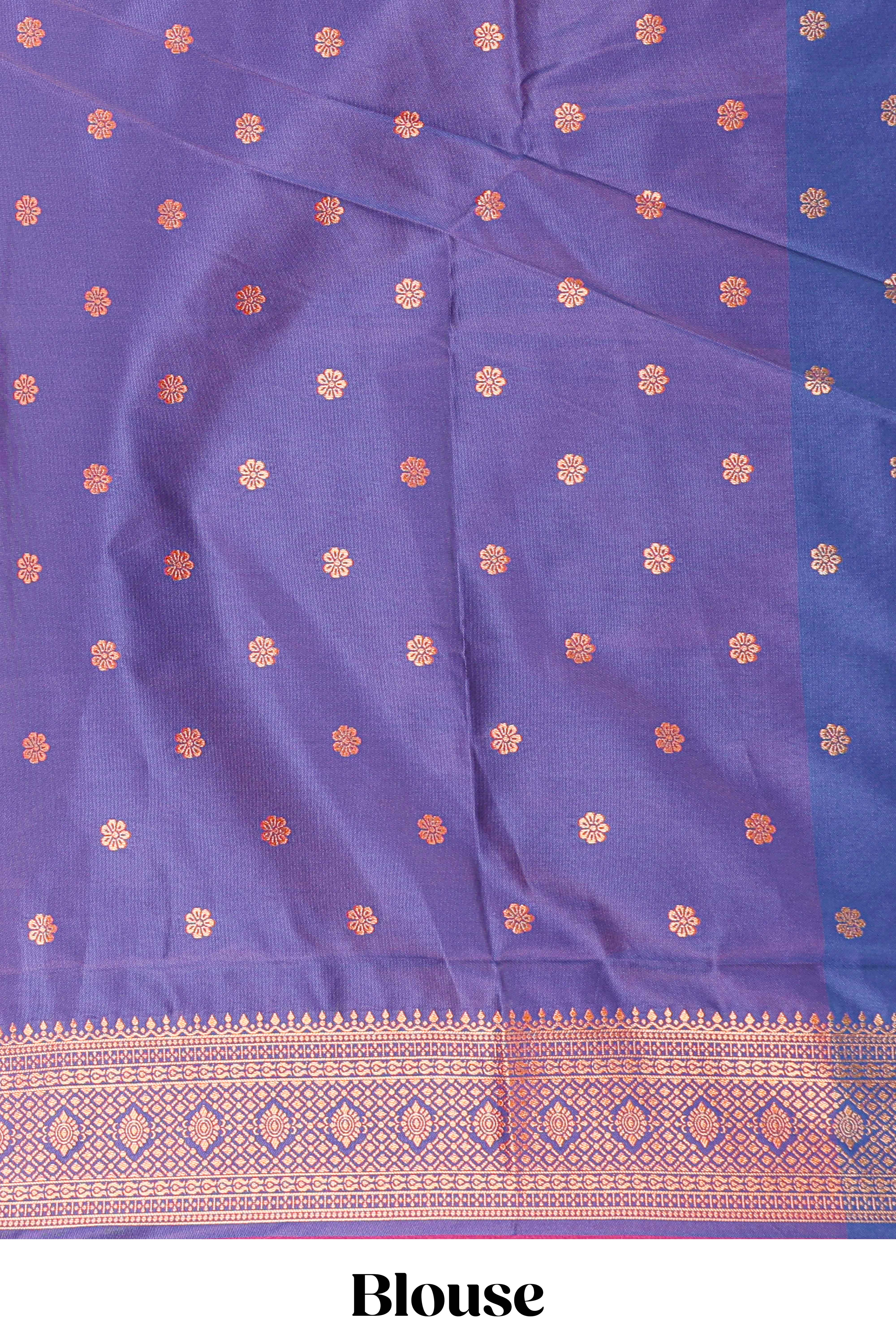 Festive ready blue drape
