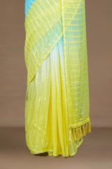 Festive statement drape