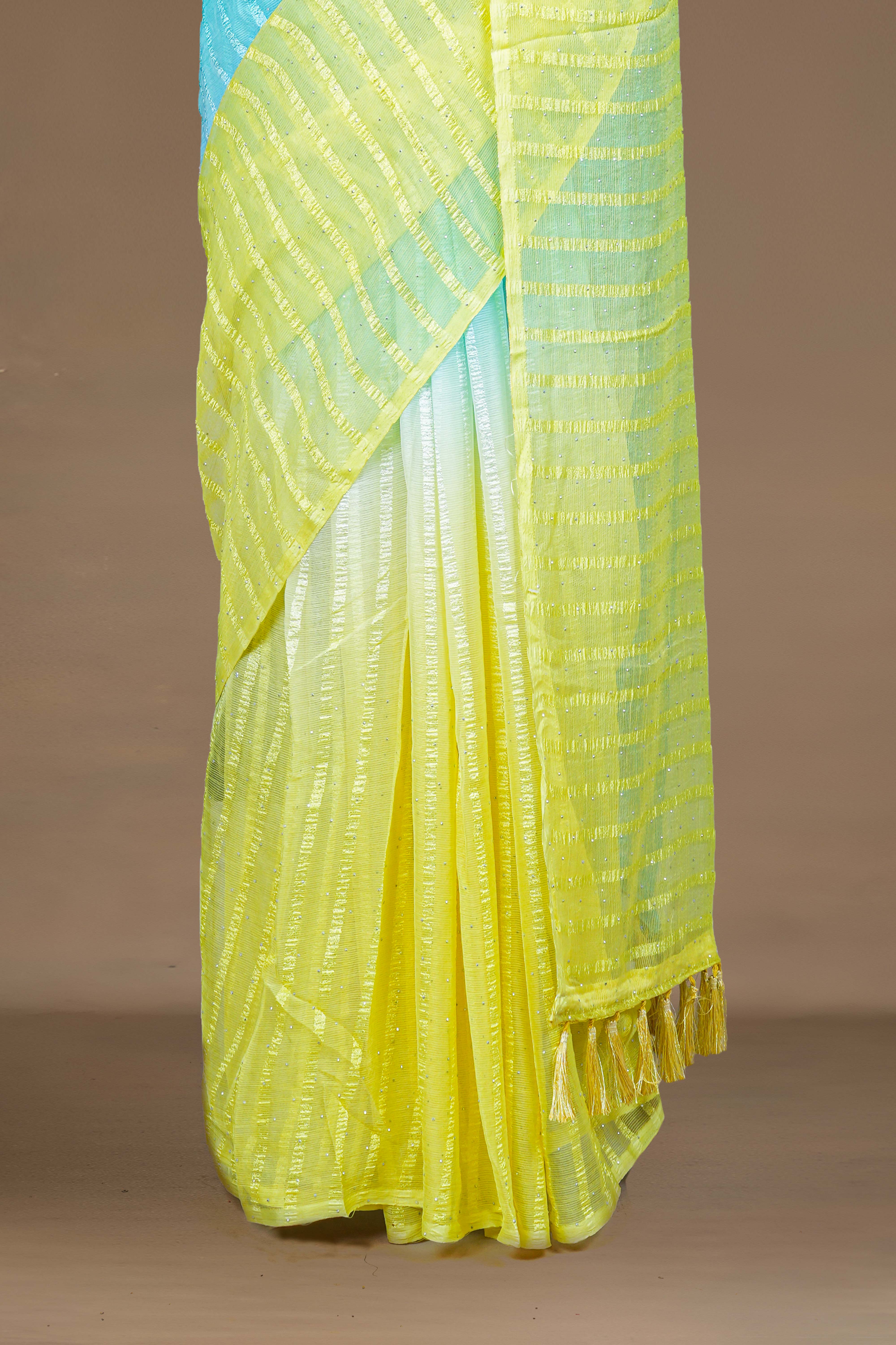 Festive statement drape