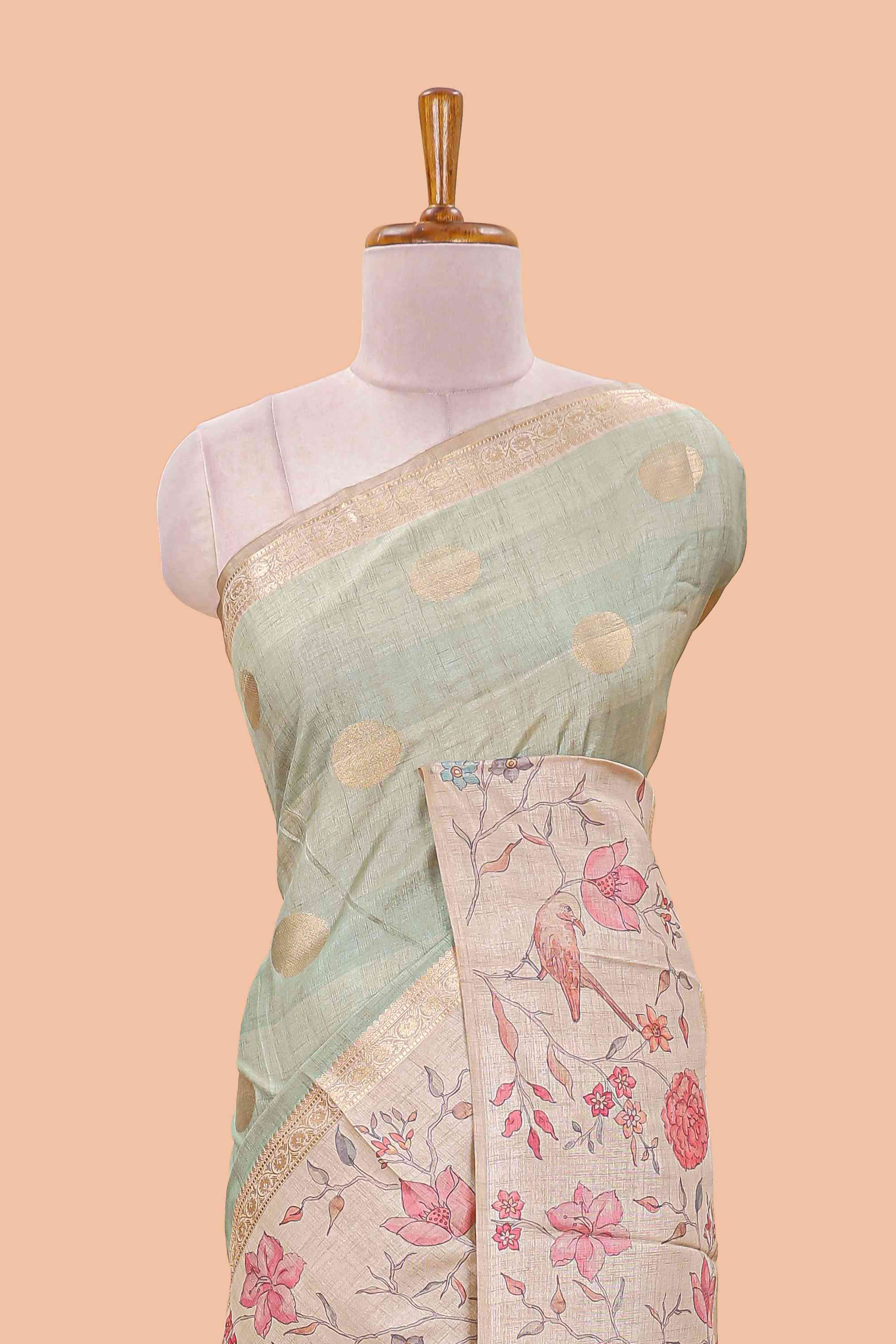 Floral bird border