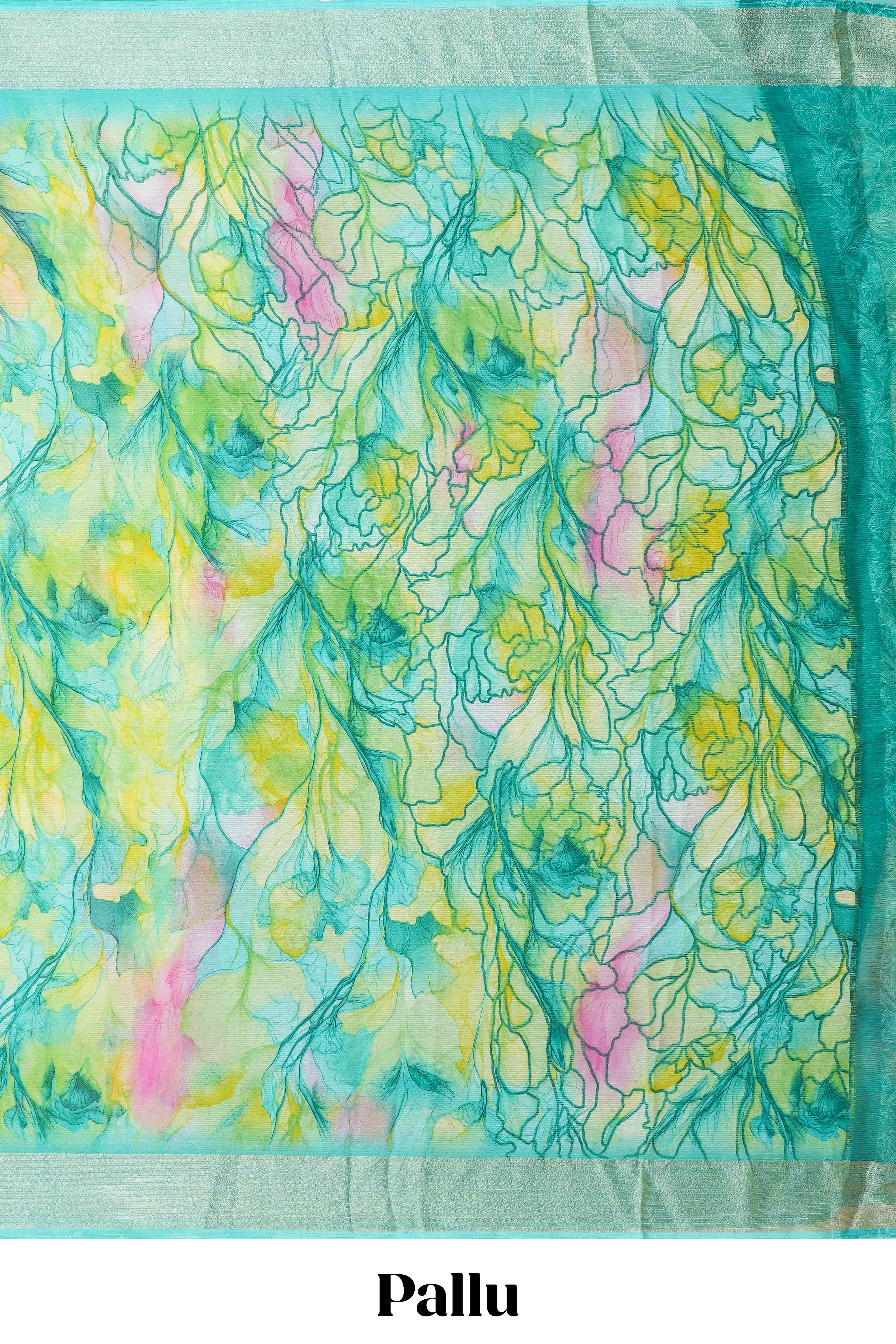 Fresh Green festive drape