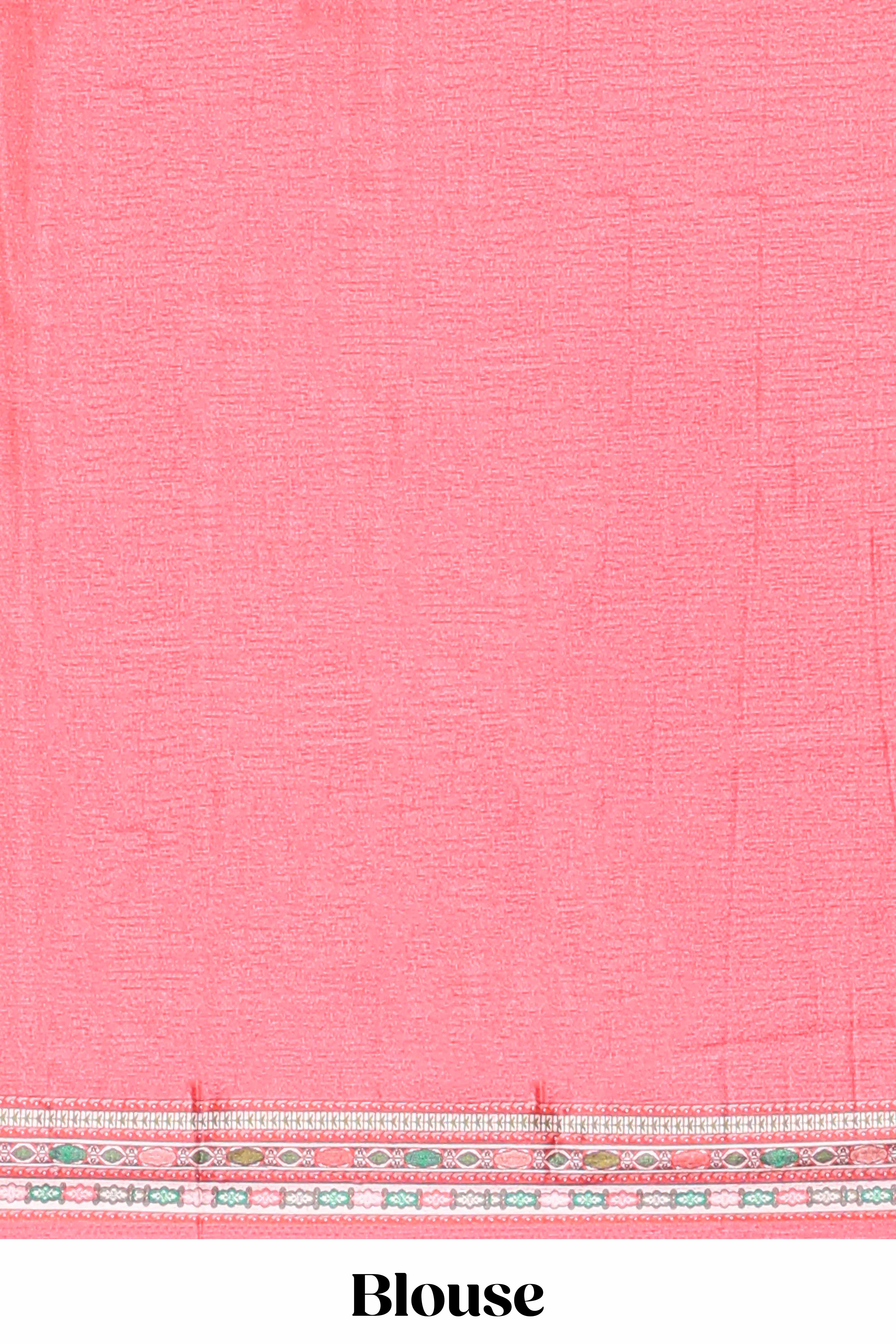 Gentle pastel saree