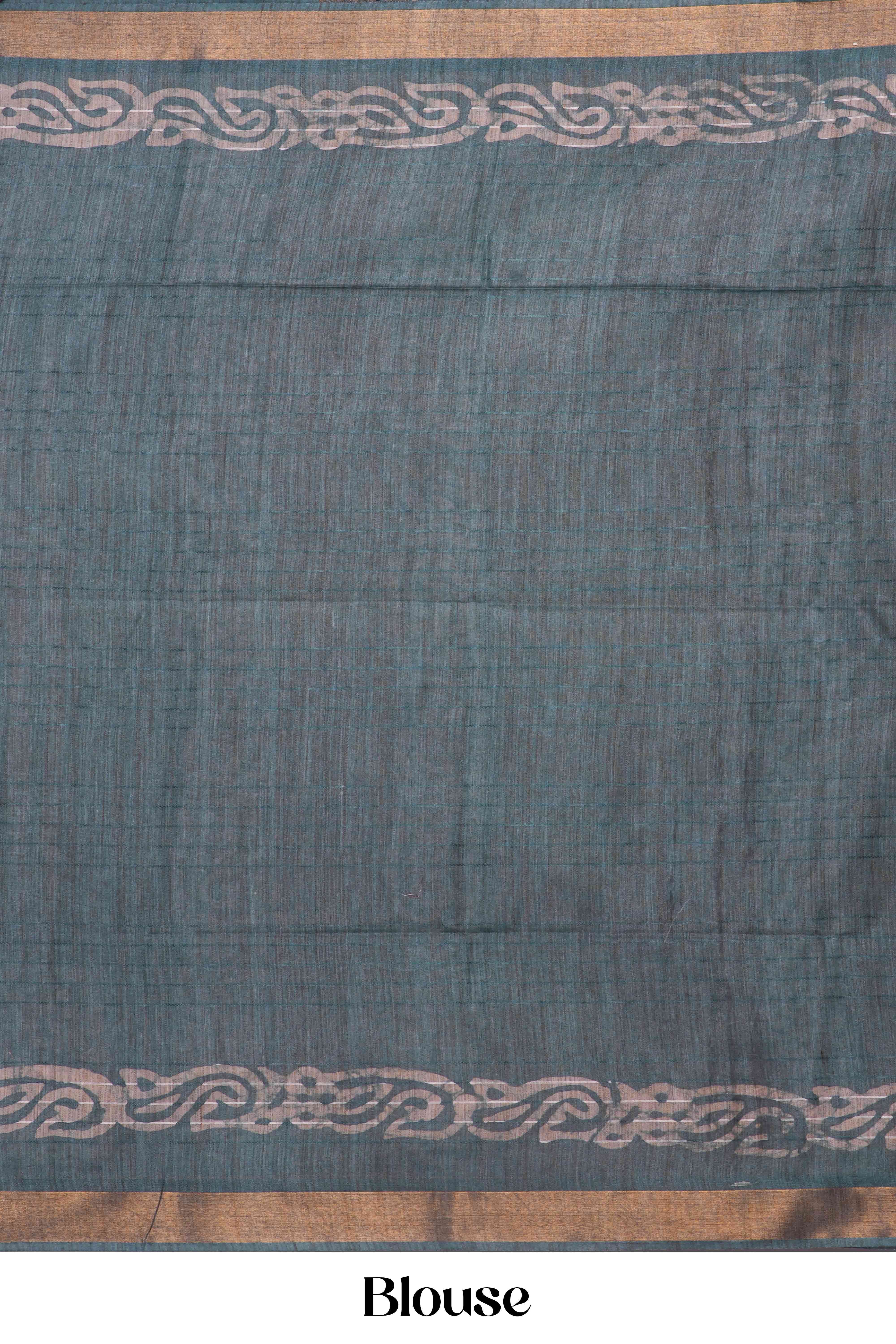 Graceful Semi Tussar drape