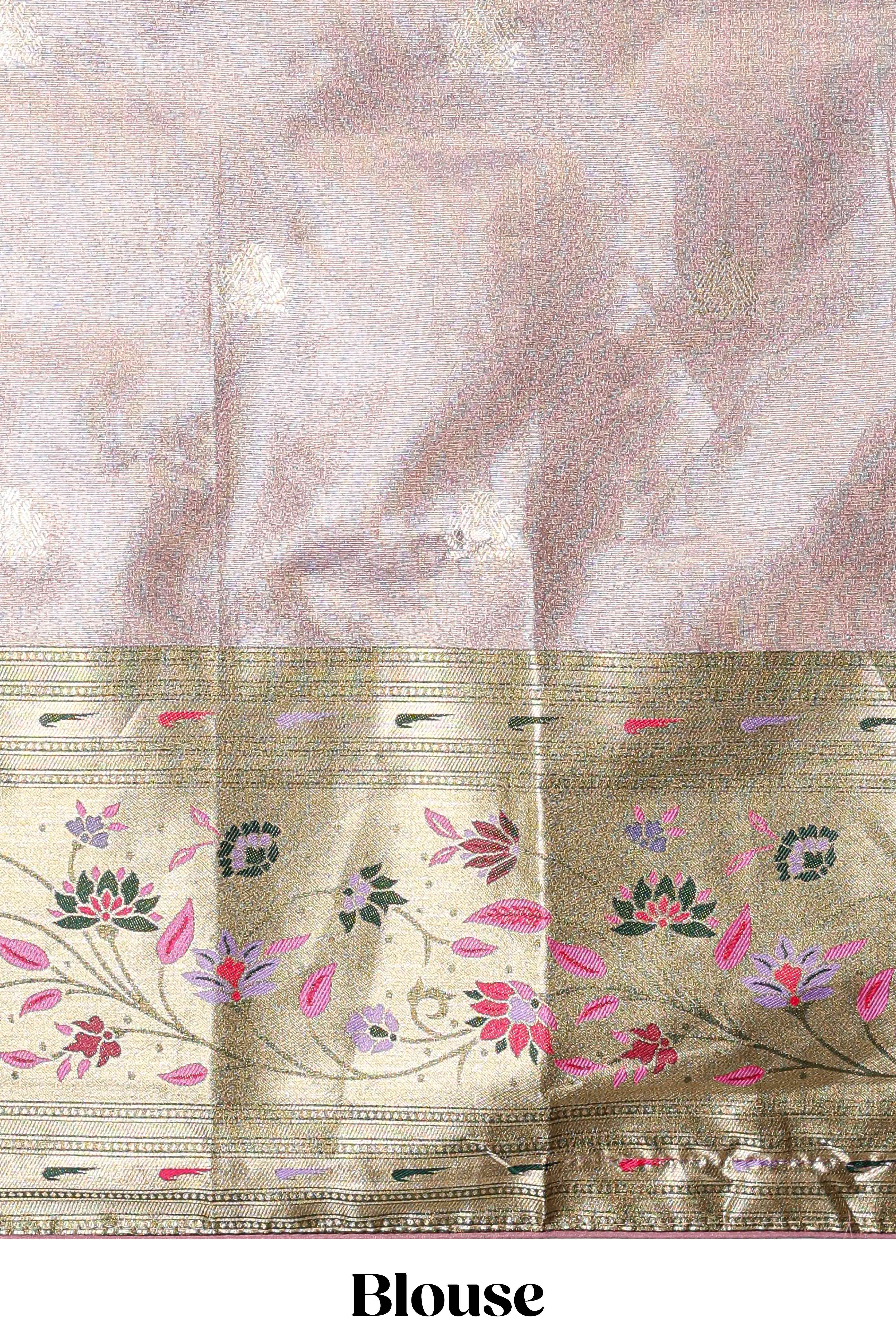 Graceful festive half saree