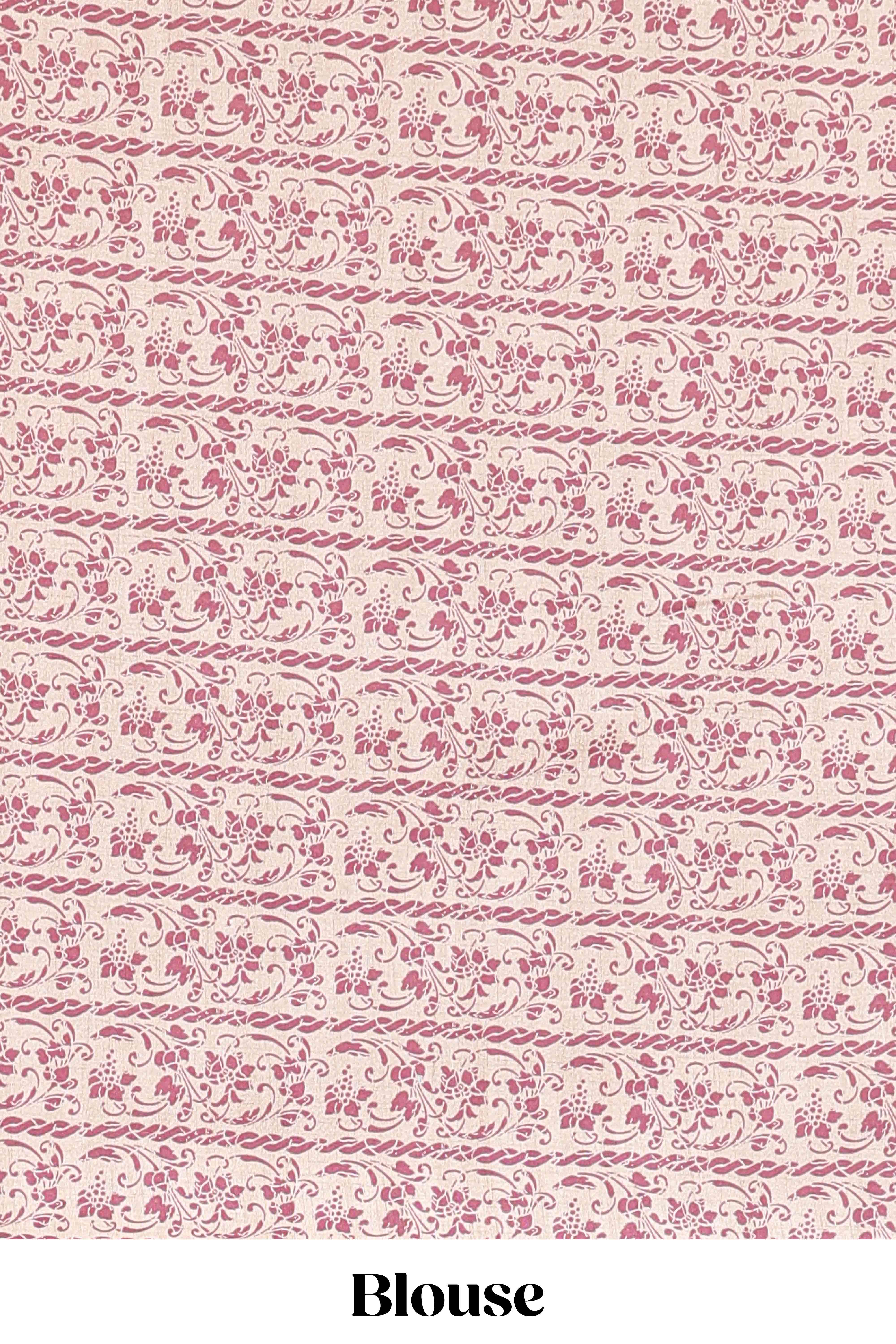 Graceful festive maroon drape