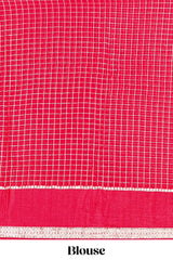 Graceful festive pink drape