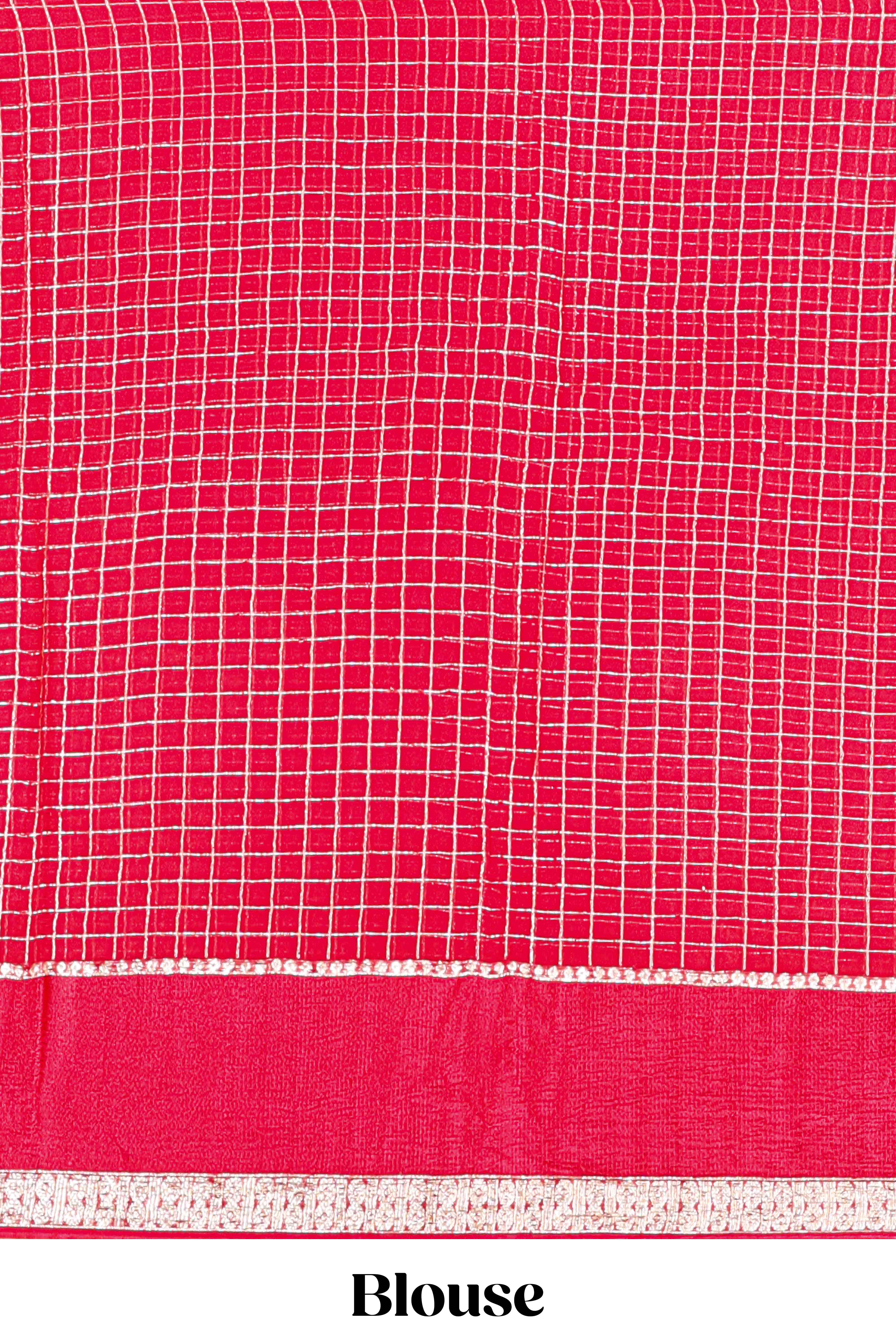 Graceful festive pink drape