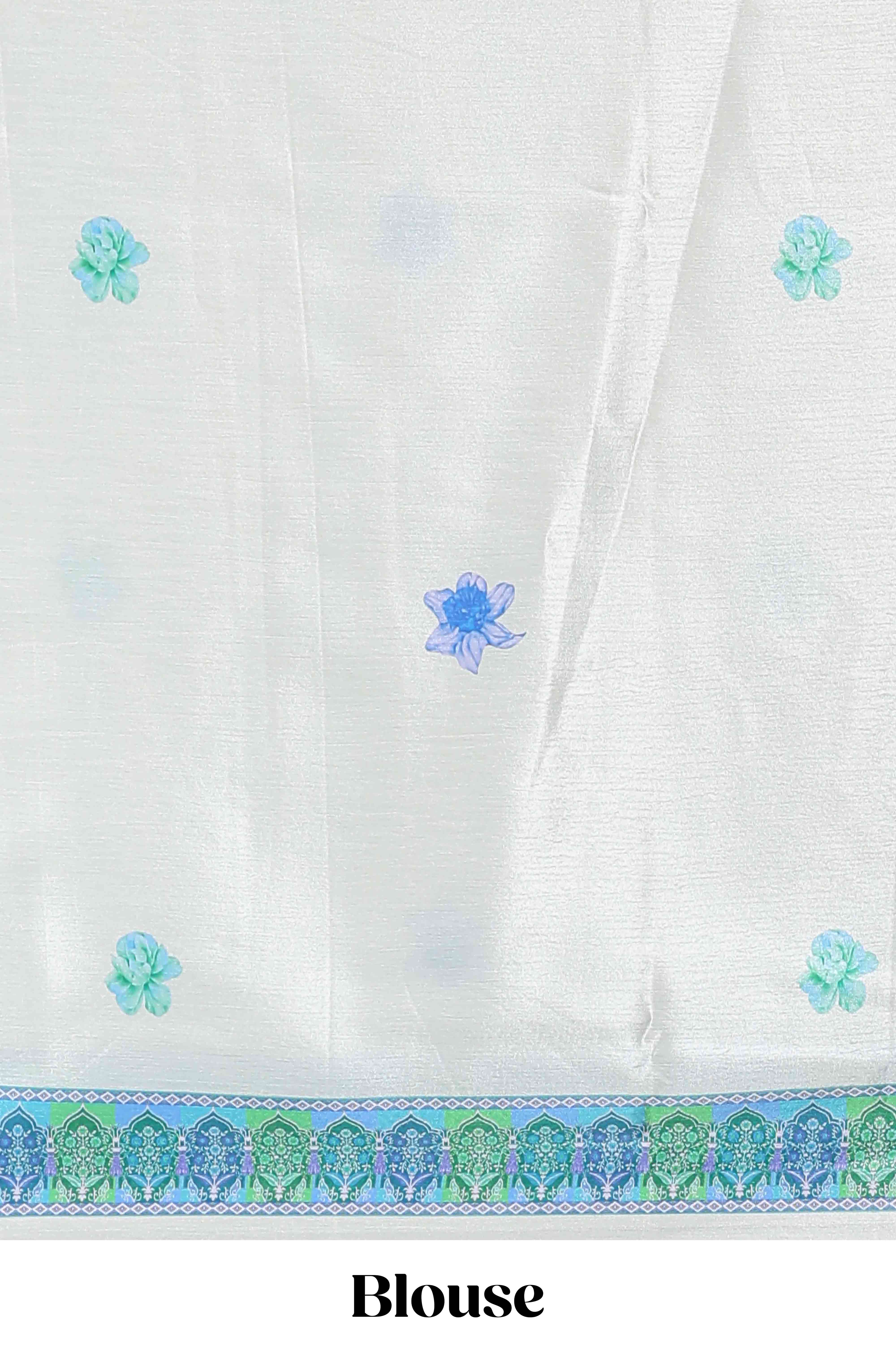 Graceful flowy drape