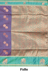 Grand zari pallu