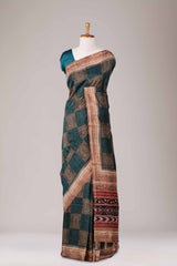 Green Tussar Sarees