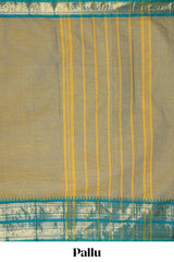 Green chettinad cotton saree
