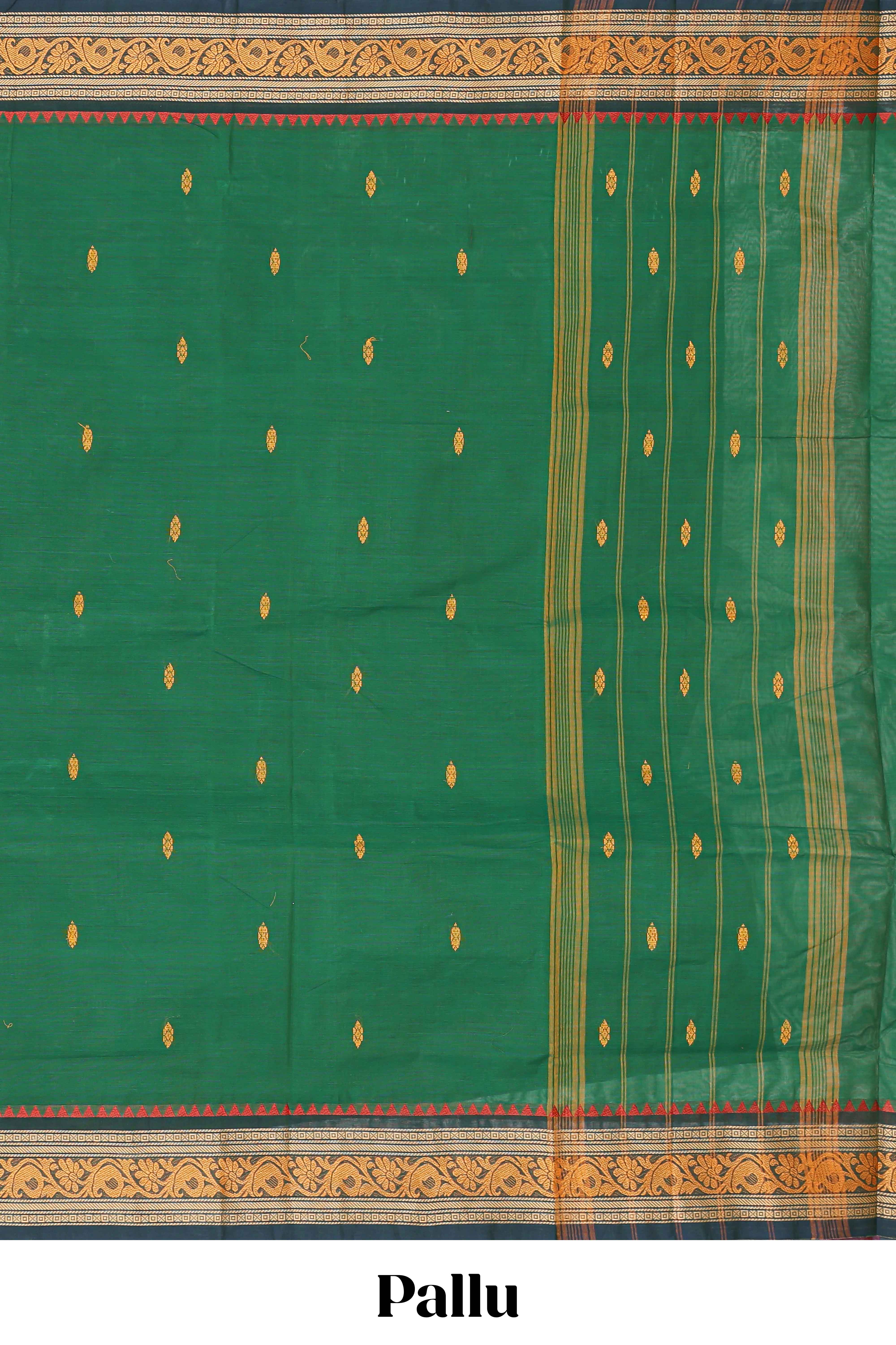 Green chettinad cottons sarees
