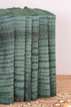 Green linen weave