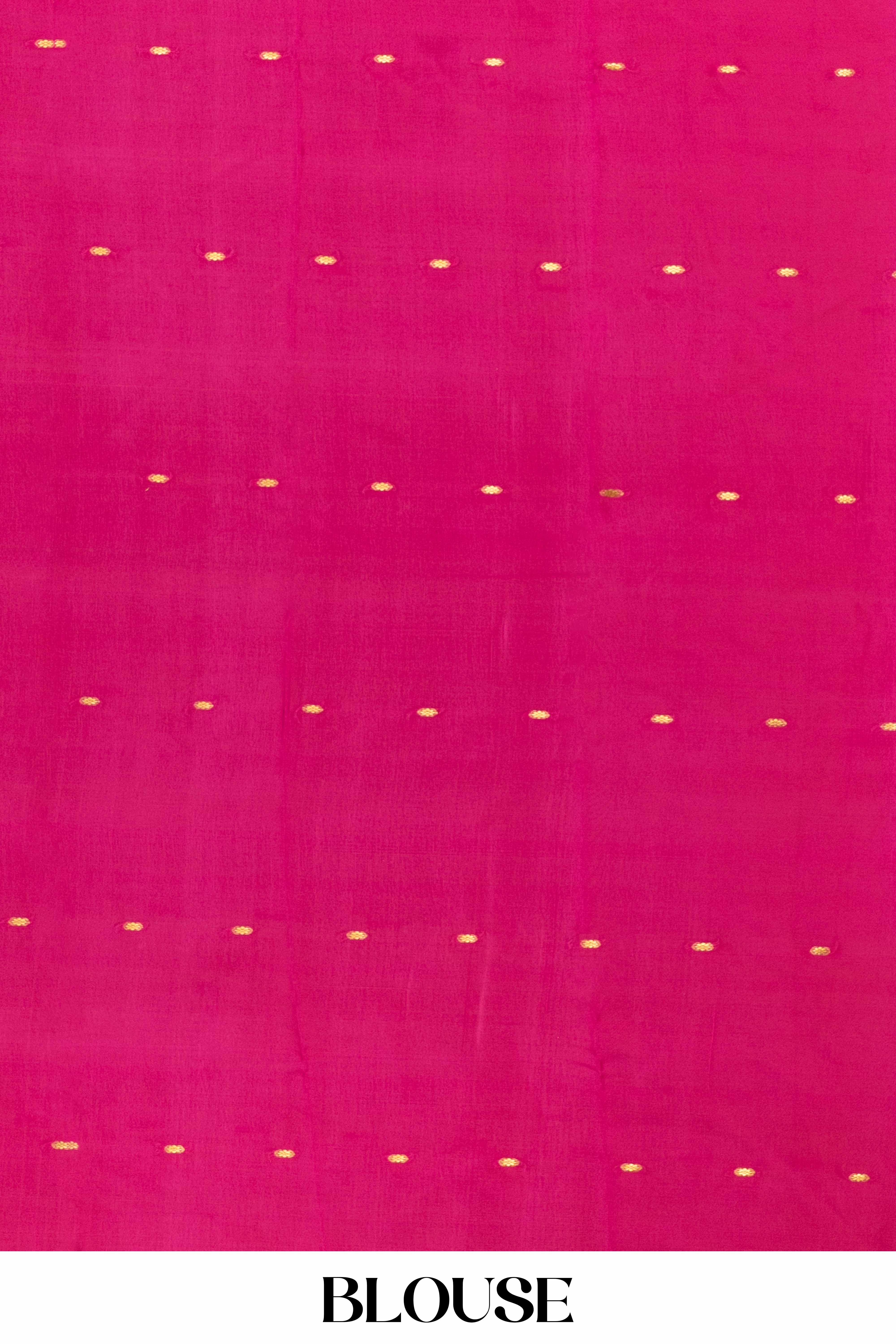 Green pink wedding silk
