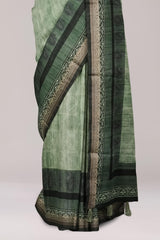 Green saree