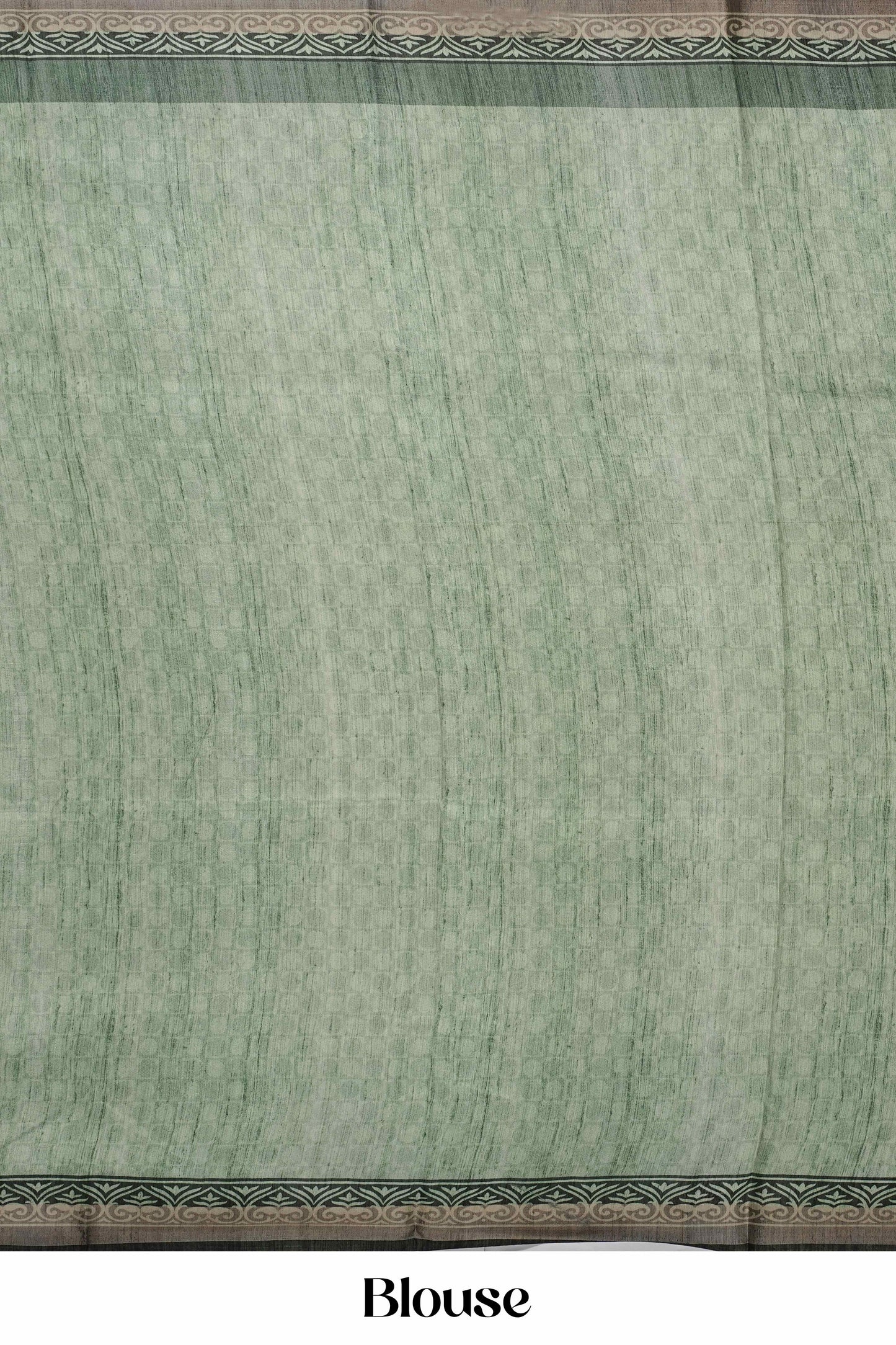 Green saree with blouse