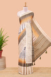 Green silk dola fabric