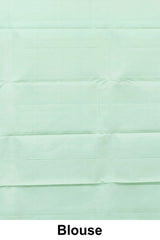 Green wedding silk saree