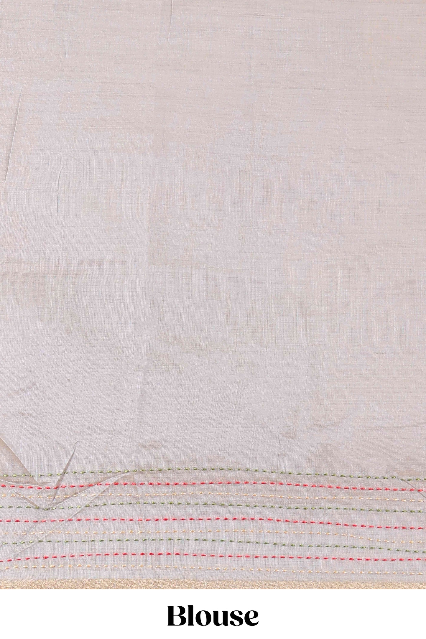 Grey casual chanderi cotton saree