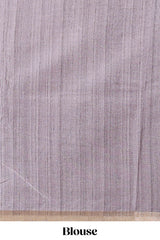 Grey dola silk festive saree