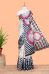 Grey khadi cotton weave