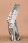 Grey semi banaras tissue