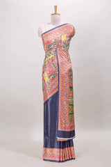 Ikkat geometric motif design