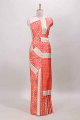 Ikkat stripe pattern
