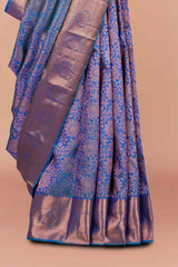 Jacquard traditional silk saree