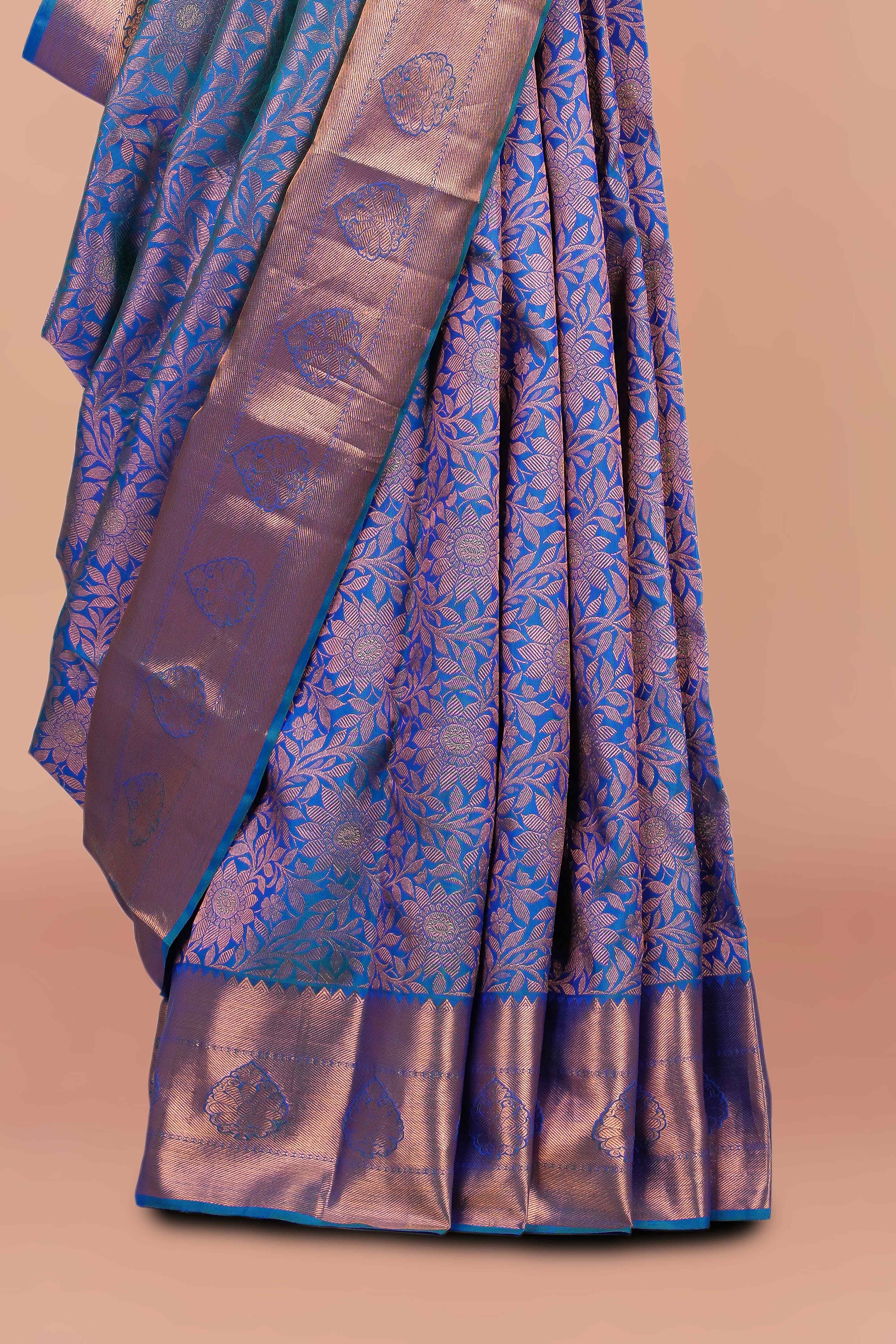Jacquard traditional silk saree