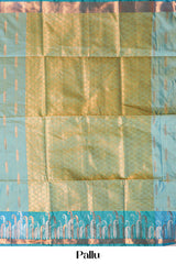 Kathan silk elegant drape saree