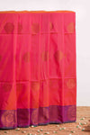 Kathan silk zari butta saree