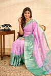 Kota cotton saree with classic border and pallu