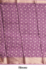 Lavender black festive drape
