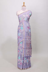 Lavender festive linen cotton drape