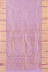 Lavender jacquard silk sarees