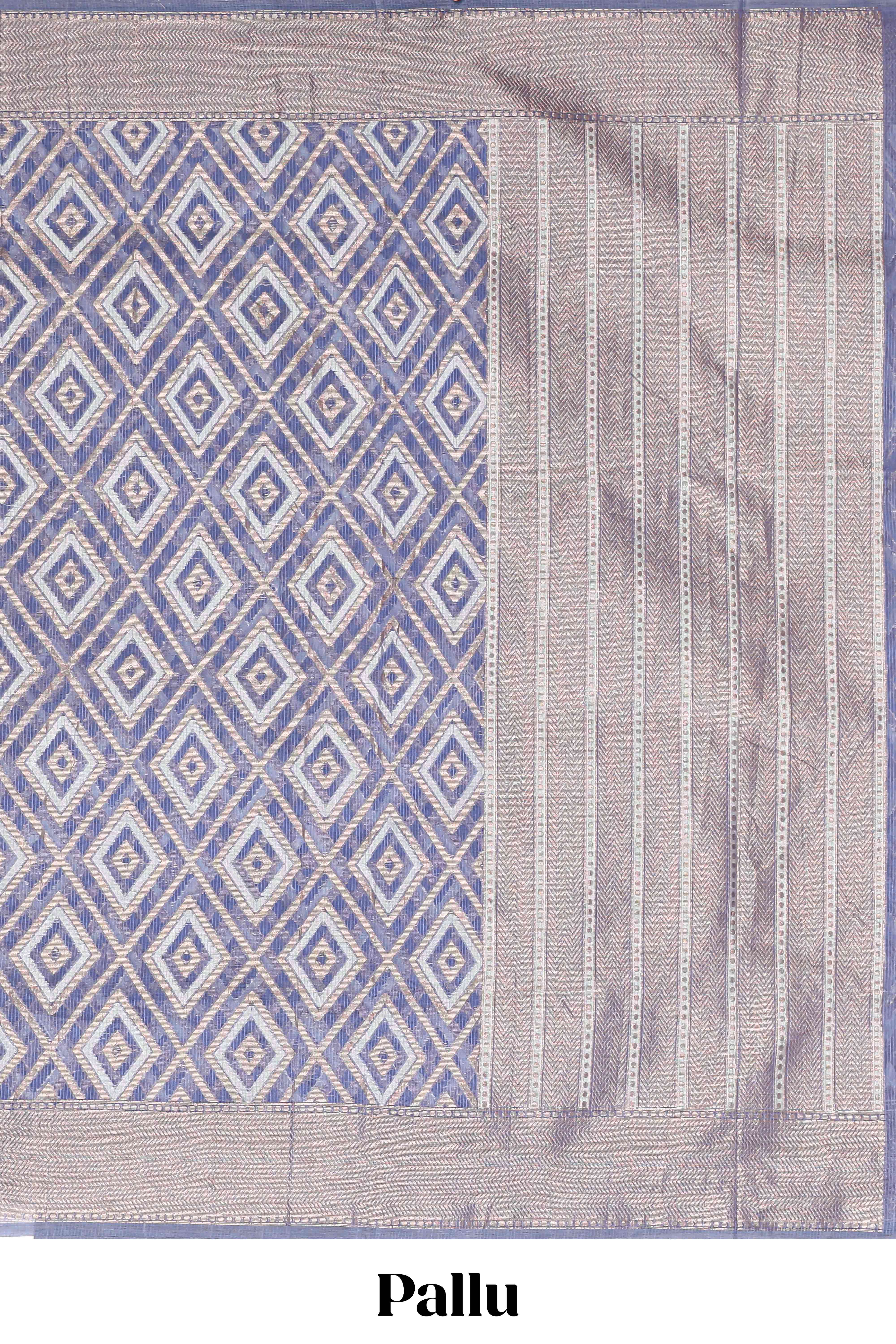 Lavender zari border