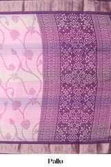 Luxury festive purple drape