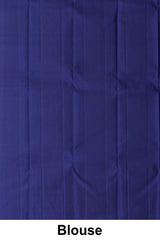 Magenta kanchipuram bridal silks sari