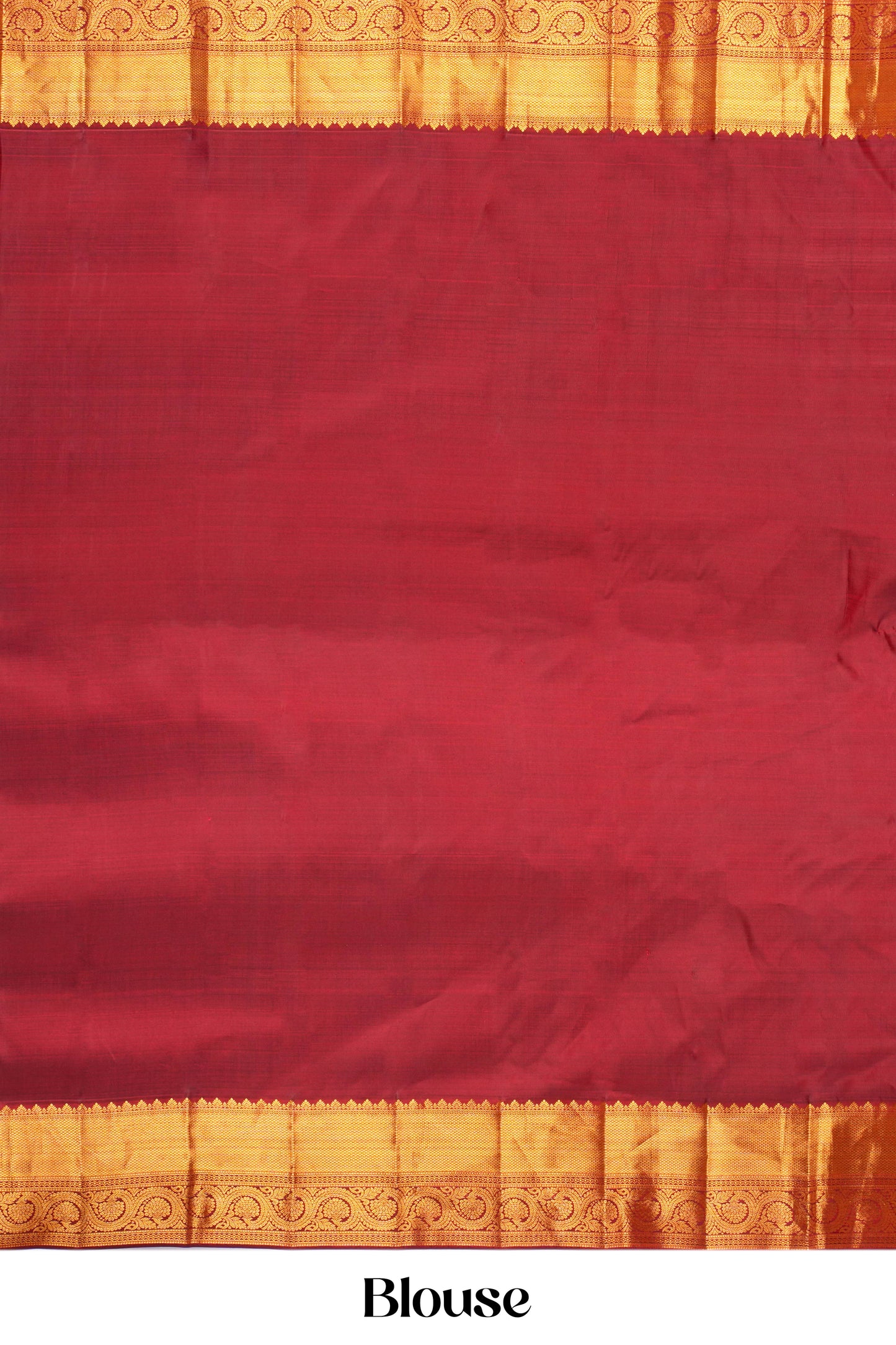 Maroon festive silk saree