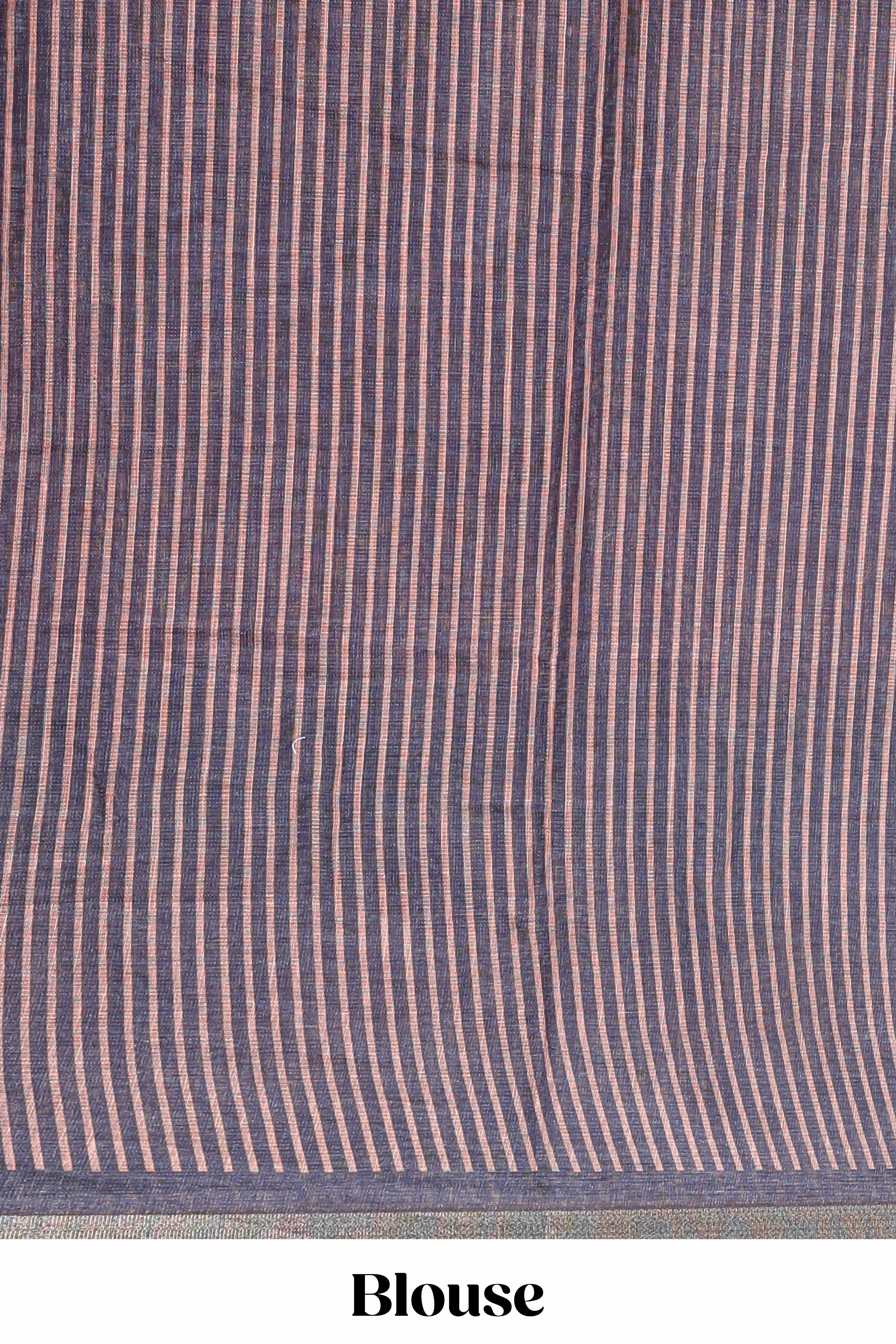 Maroon traditional linen cotton drape