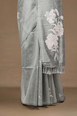 Matching gray blouse set