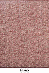 Matching sandal pallu