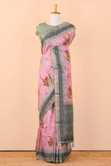 Matka tussar saree