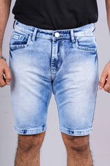 Mens faded blue shorts