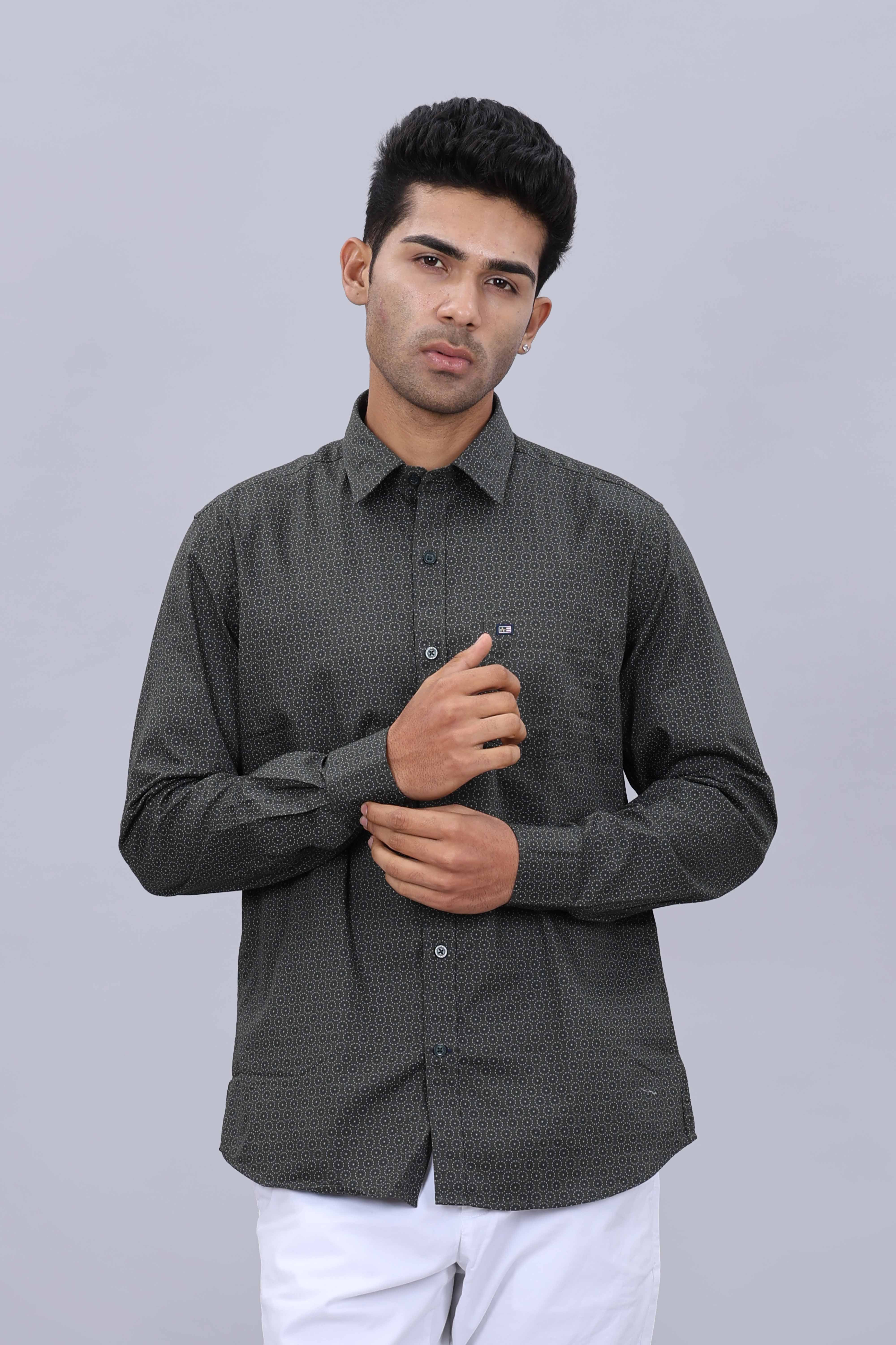 Modern textured fashion shirt