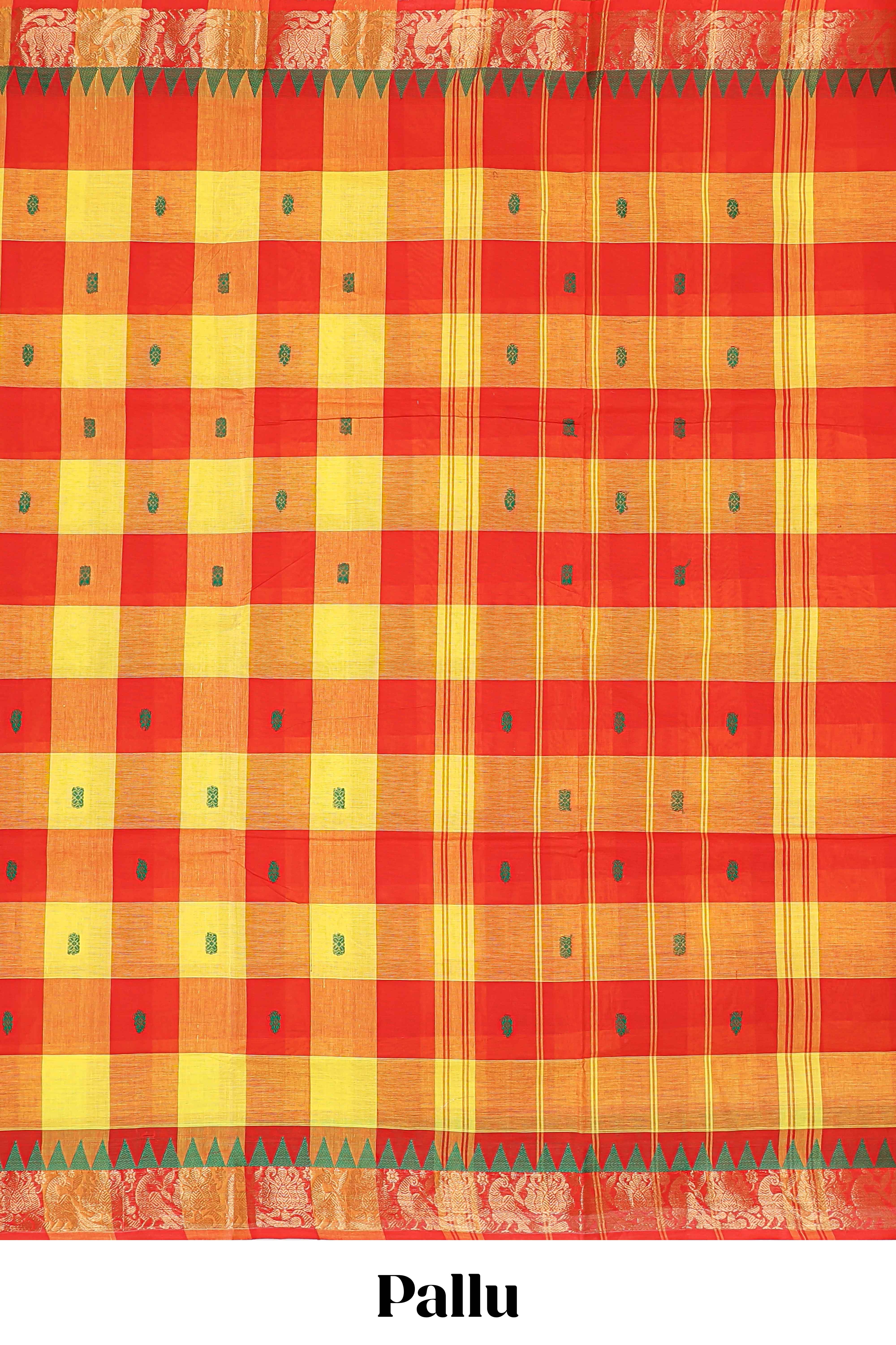 Multi Color chettinad cotton saree