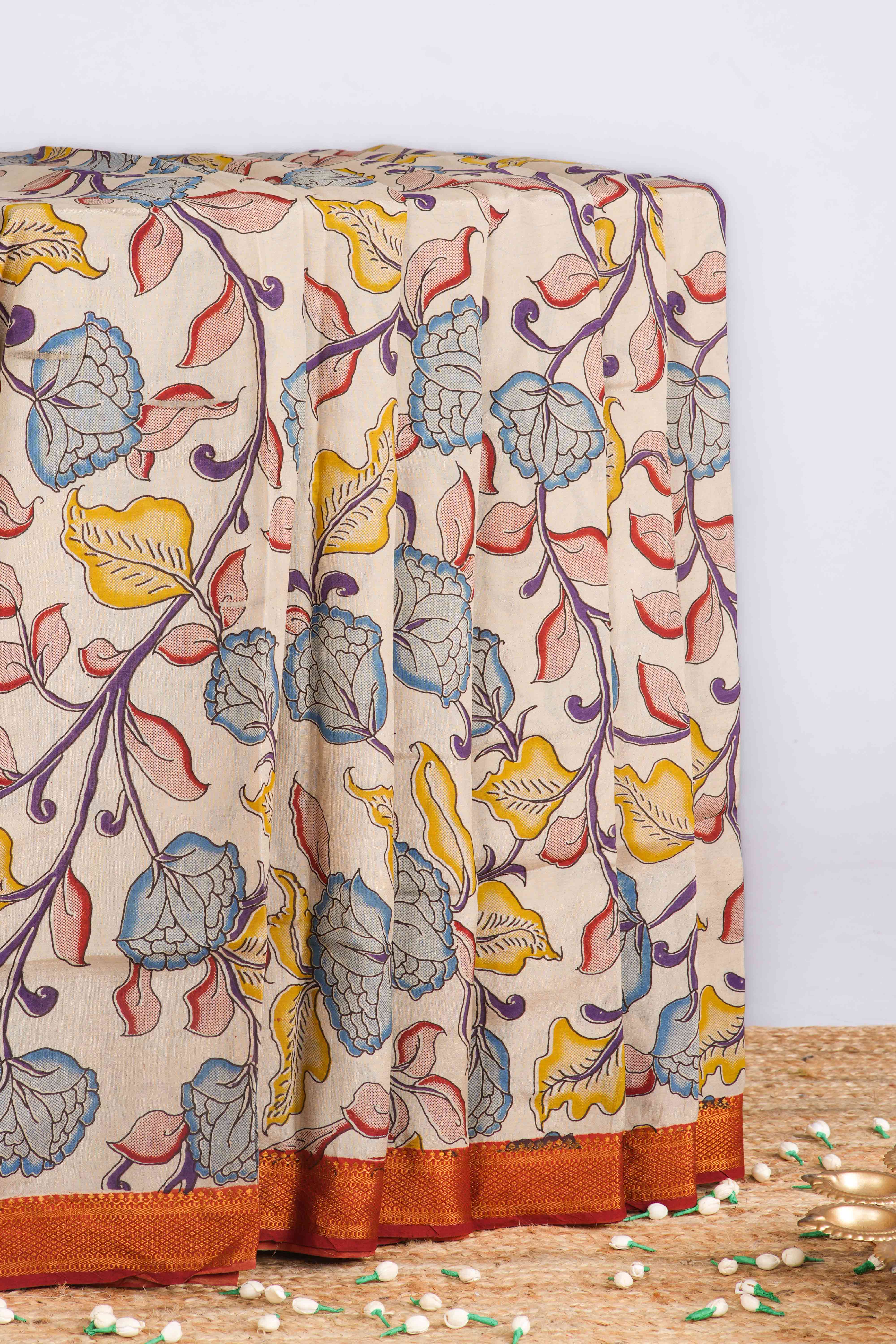 Multicolor dola SilkSaree